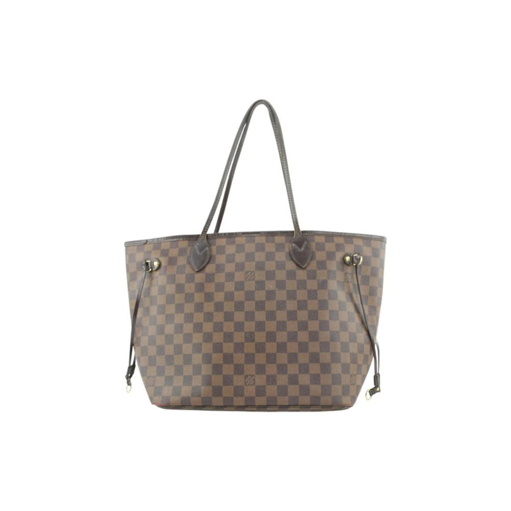 Louis Vuitton Damier Ebene Neverfull MM Tote Bag 1LV1228